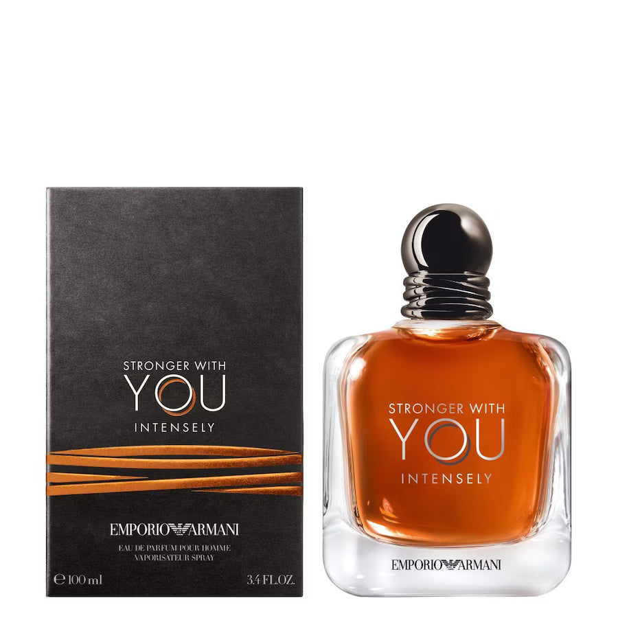 عطر رجالي Giorgio Armani Stronger With You Intensely – أو دو بارفان (EDP) – 100 مل